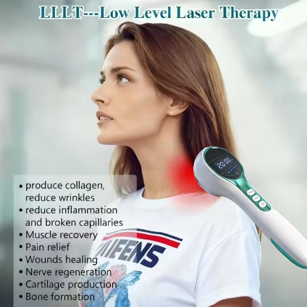 Laser Therapy Machine 808nm Rheumatoid Arthritis with TENS Electrodes for Effective Pain Management and Relief
