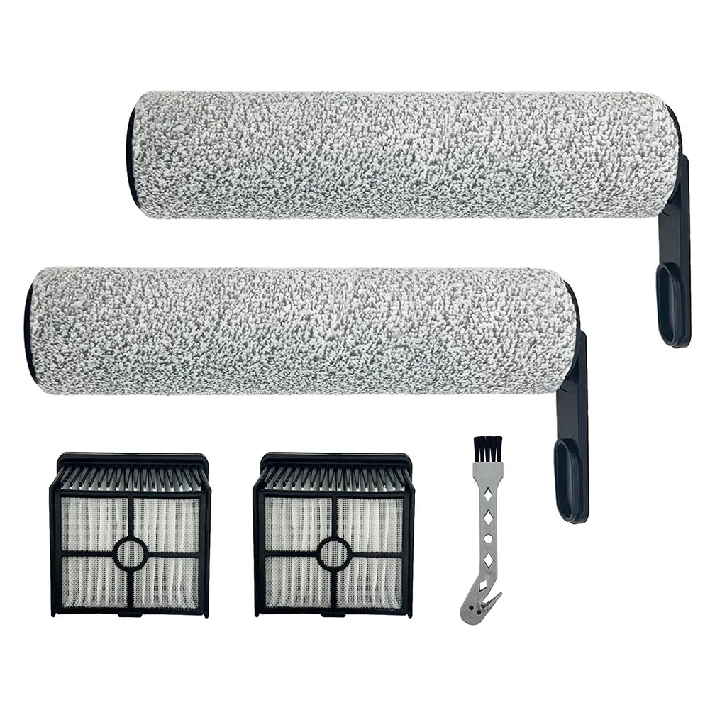 Enhanced Cleaning Performance with Soft Roller Main Brush Filters for Trouver For K10 & For K10 Pro Vacuums at Home