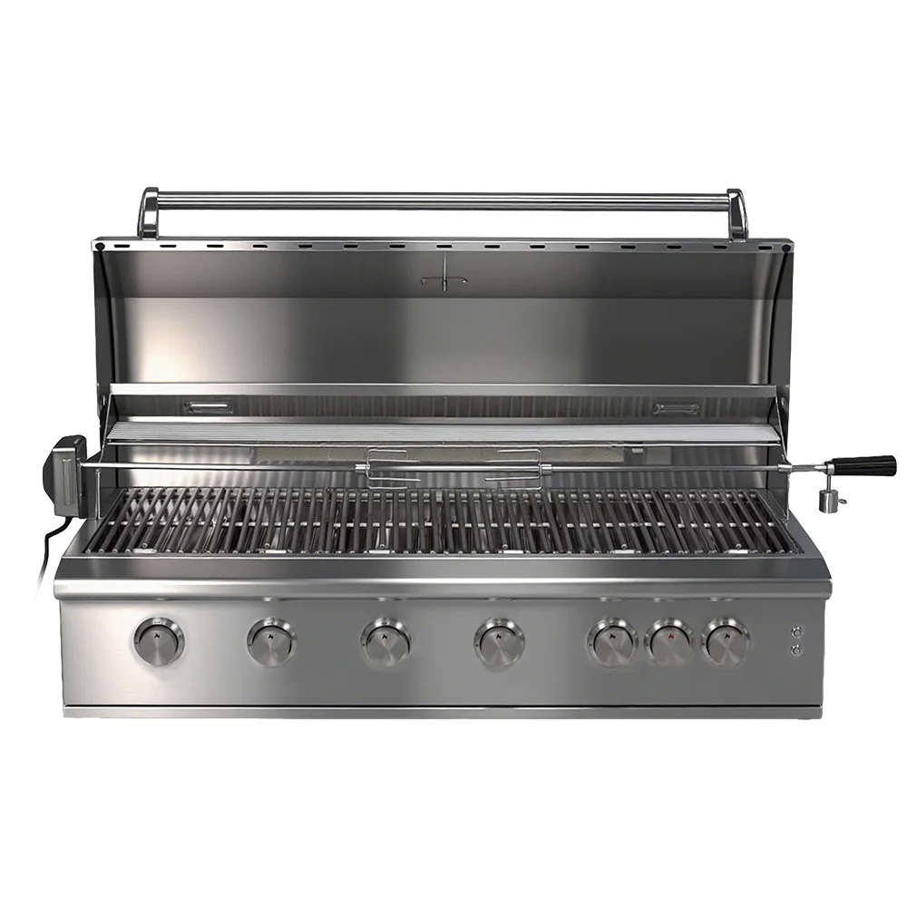 Super Modern Luxurious Heavy Premium Built-in 304 Stainless Steel Outdoor Kitchen Home Garden 48