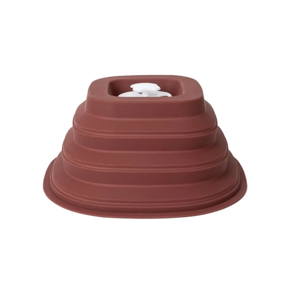 Silicone Magnetic Microwave Splatter Cover Folding Cold/Heat Resistance Microwave Splash Guard Anti-scalding Handle