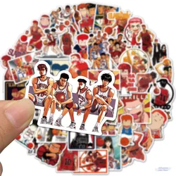 50PCS Anime Slam Dunk Graffiti Waterproof Sticker Creative Decorative Decal Refrigerator Skateboard Helmet Guitar toys Gift