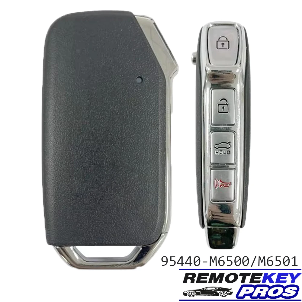 Diykey-chave remota esperta, Fob para Kia Cerato 2019, P/N: 95440-M6500, 95440-M6501, identificação do FCC: CQFD00430, 4 botões, 433MHz, 8A