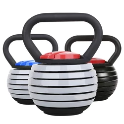 Gorący sprzedawanie profesjonalny sport domowa siłownia Fitness regulowany mieszany cement pcv ekologiczny zestaw Kettlebell ciężarki