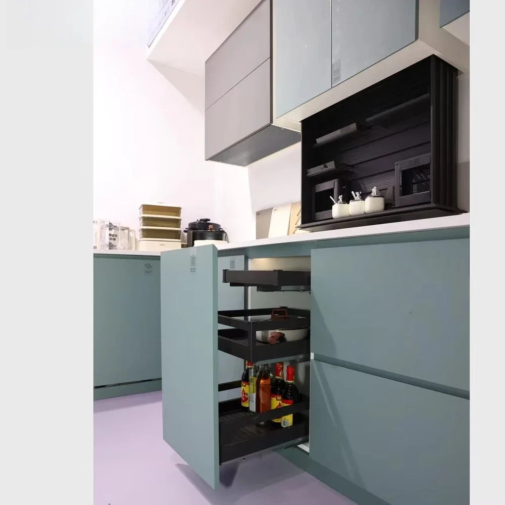 

Popular Product Cabinets Metal Wood Aluminium Modular Self Assemble Modern Design Kitchen Hanging Cabinet Kitchen Storage