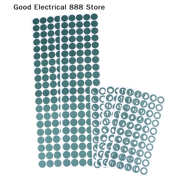 200pcs 18650 21700 26650 32650 Li-ion Battery Insulation Gasket Barley Paper Battery Pack Cell hollow Insulating Electrode Insul