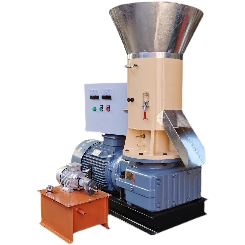 

Rice husk cow dung feed compression, new energy fuel pellet machine