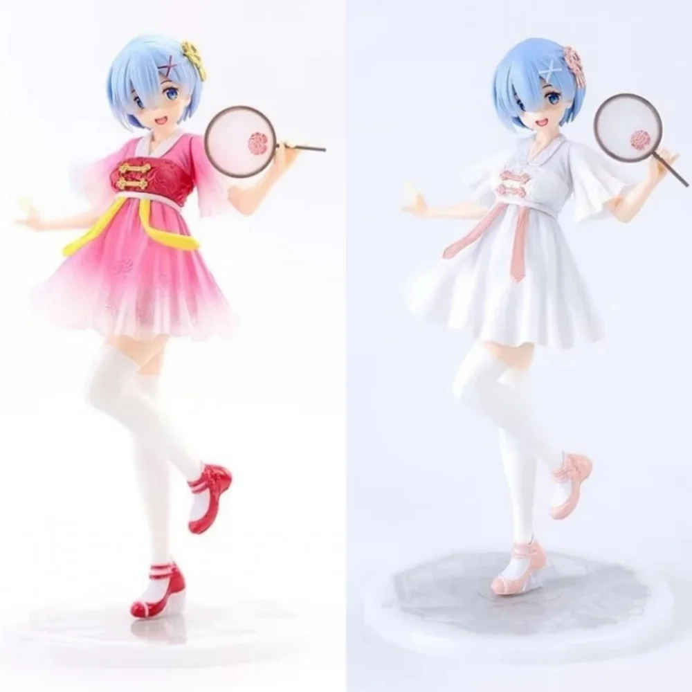 

Anime Re Life In A Different World From Zero Remu National Style PVC Action Figure Collectible Model Doll Toy 20CM