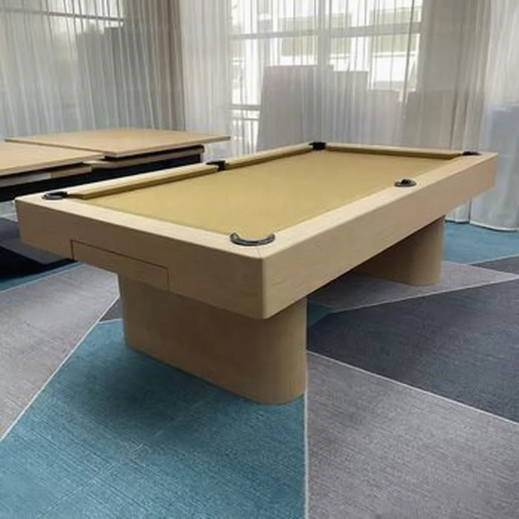 High Quality 3-in-1 Multi-Functional Billiard Table, Dining Table Style Pool Table, OEM Customization Available