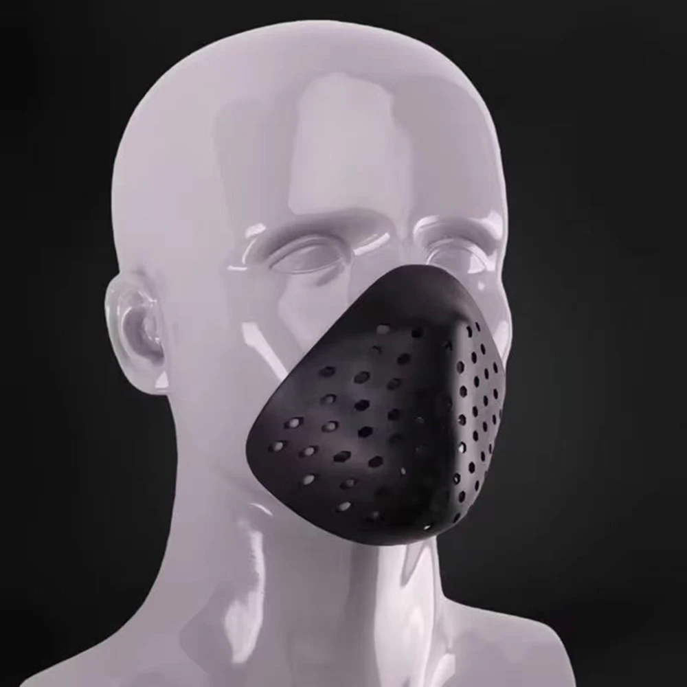 3D Halfface Bracket Silicone Mask Halloween Cosplay Spider Balaclavas-Silicone Face Shell Hunting Paintball Protect