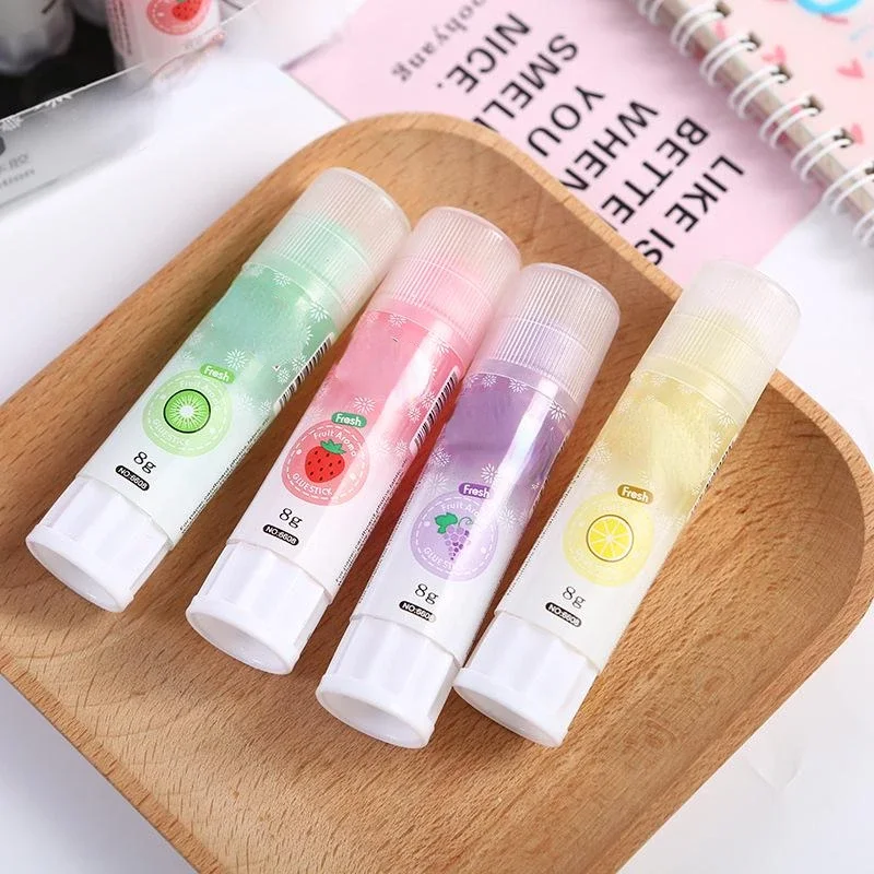 

2 шт. твердый клей-карандаш, безопасный и детский для школьных канцелярских товаров, сделай сам, для студенческого ручного бухгалтерского учета