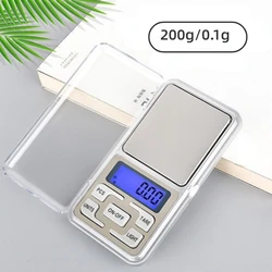 200/0.01g Electronic LCD Digital Scales High Precision Scale Jewelry Gold Balance Weight Gram Pocket Kitchen Electronic Scales