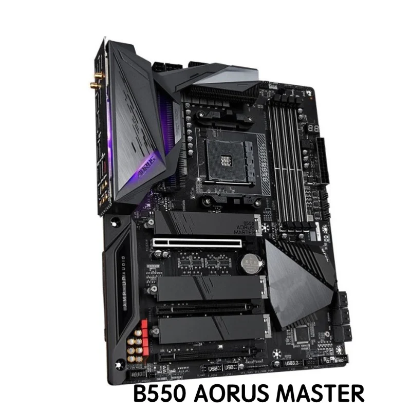 

For Gigabyte B550 AORUS MASTER Motherboard DDR4 B550 Mainboard 100% Tested OK Fully Work Free Shipping