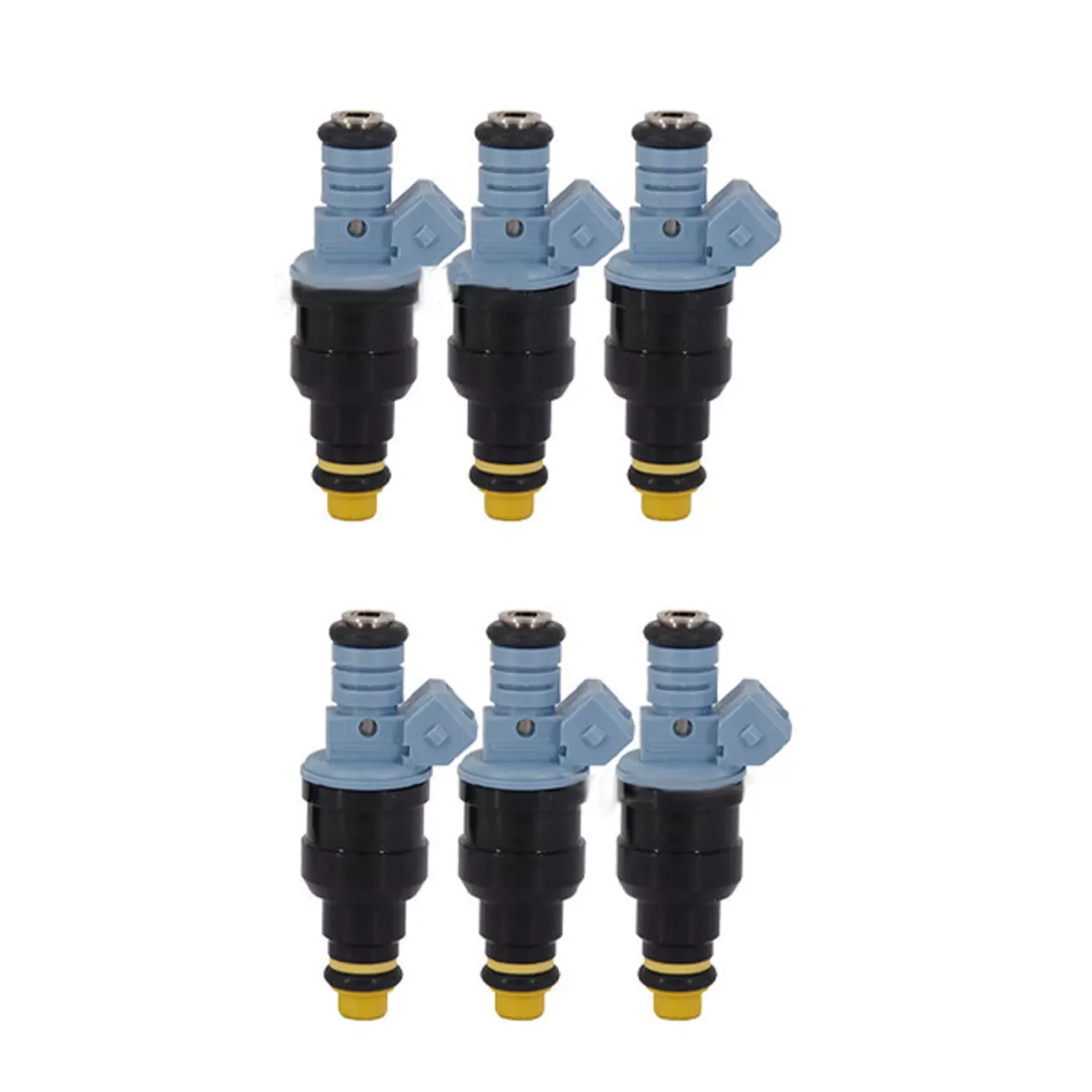 6 x Fuel Injectors 0280150715 for 87-97 BMW 325is 325iX 750iL 850CSi 850i 2.5 I6 5.0 5.4 5.6 V12 FREE SHIPPING!!!