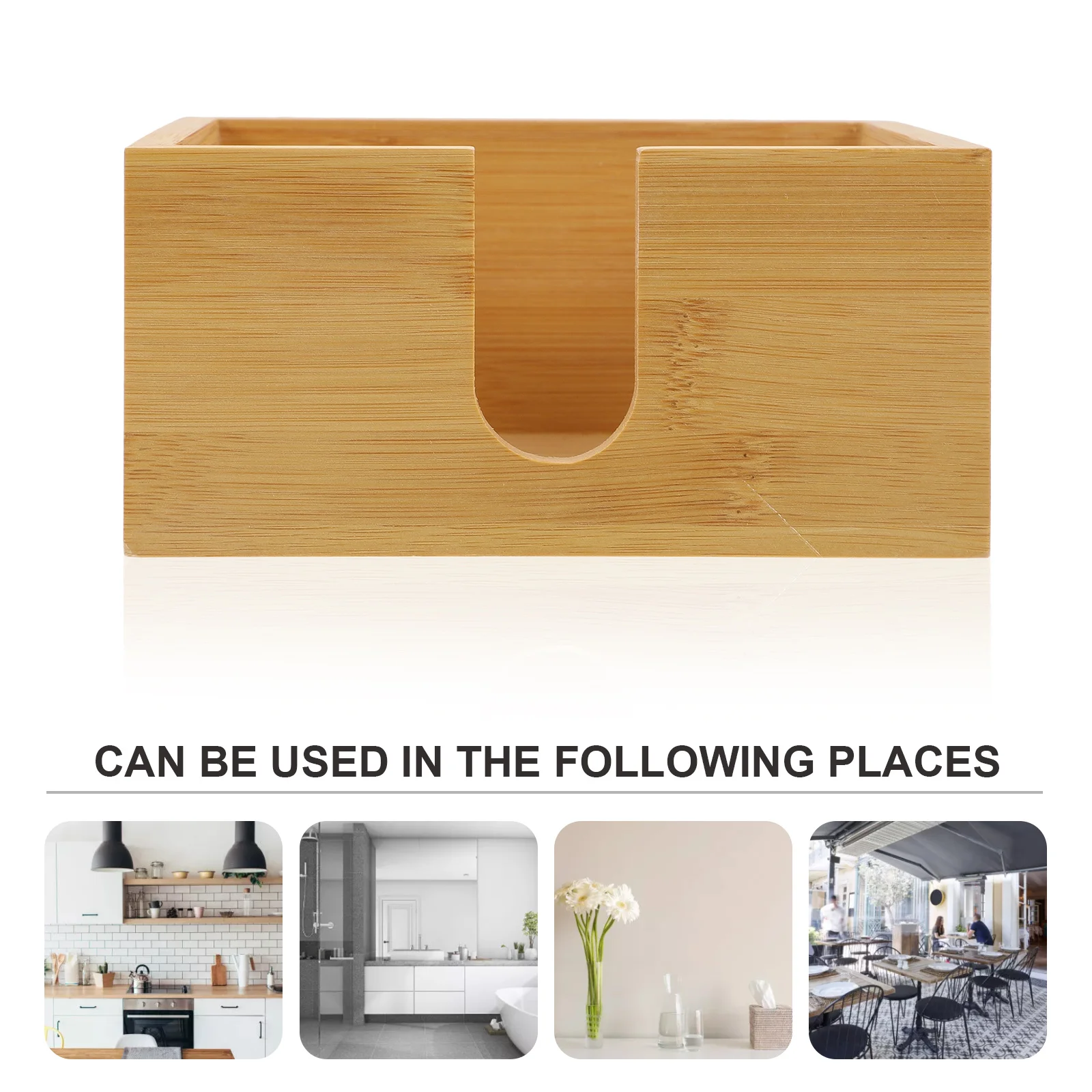 

Wood Holder Creative Tabletop Napkin Storage Dispenser For Home Hotel Restaurant Tissue Organizer Square Napkin Stand Guest