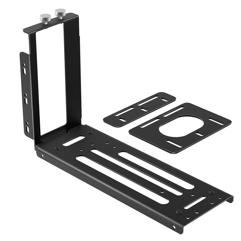 

Dual Slot Vertical Graphics Card Bracket PCI-E3.0/4.0x1 Vertical GPU Mounting Metal Bracket for Computer Case