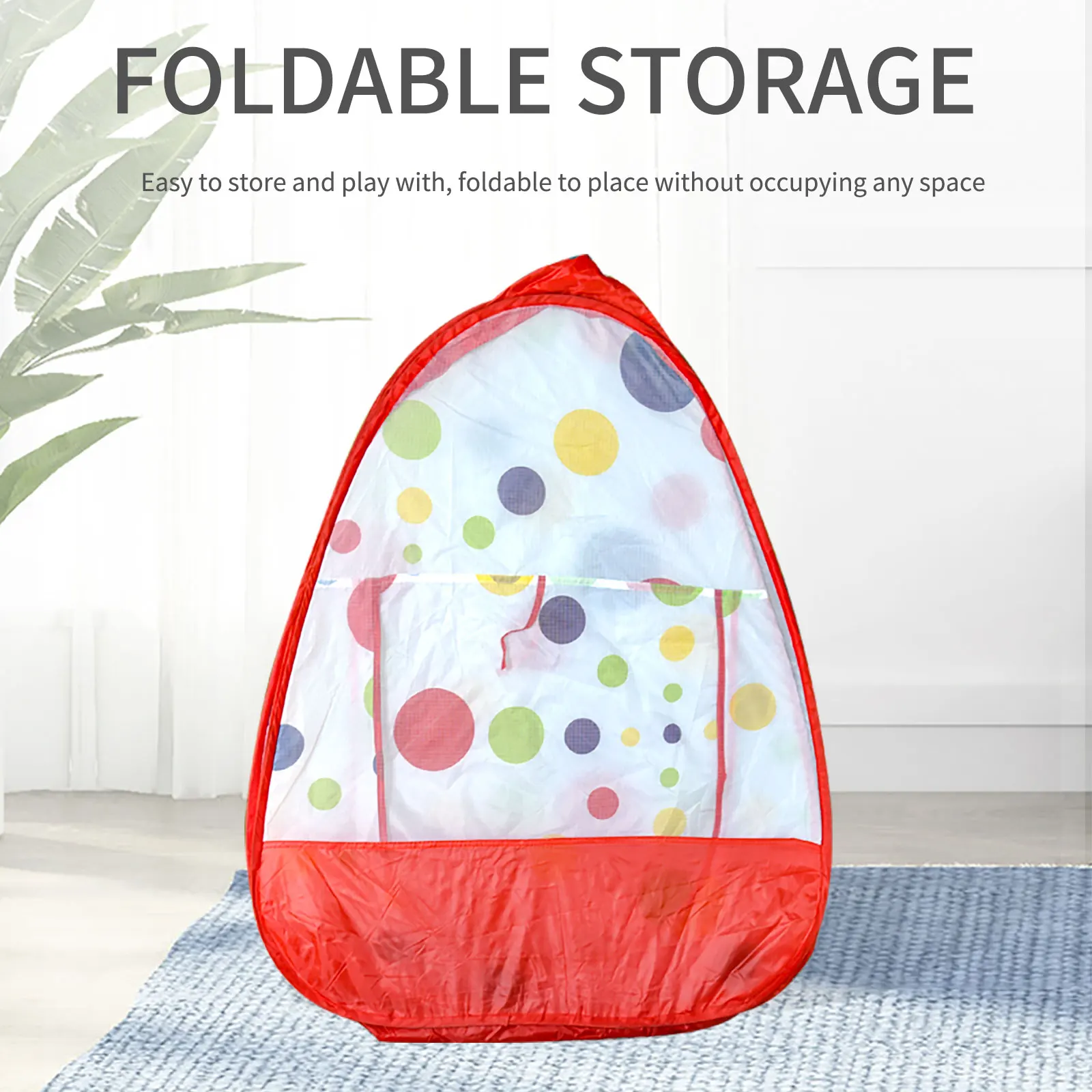 Gioco Pop-Up per bambini tenda da gioco per interni ed esterni Dot Tent House Toys, comodo da trasportare regali perfetti per bambini,