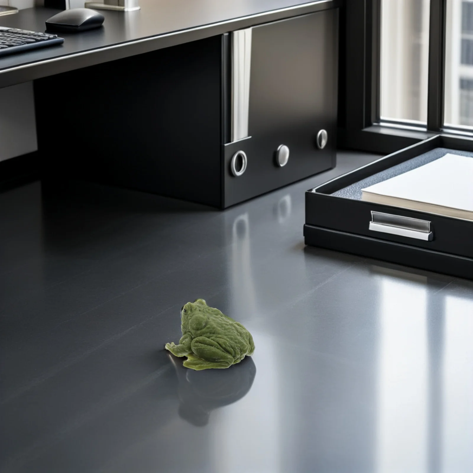 4 قطع من الضغط المزيف لتخفيف التوتر على شكل ضفدع - تصميم واقعي ناعم وقابل للتمدد للعب في تخفيف الضغط - كمامة مبتكرة لحفلات الهالوين الممتعة #3