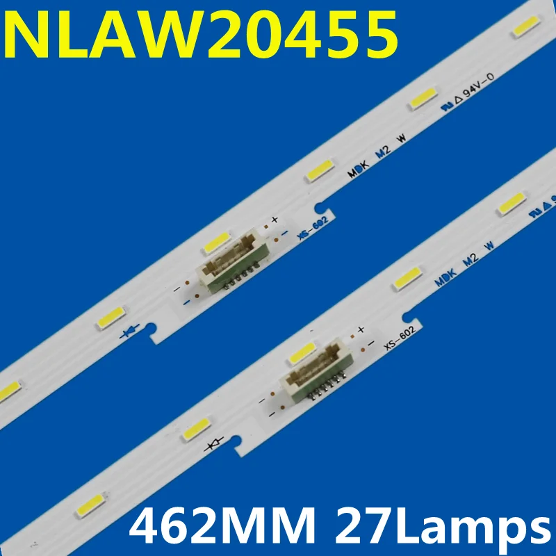 10PCS LED Backlight Strip 27lamps For  KDL-43W750E KDL-43WE754 NLAW20455/E_RA24110096L43F00213NJ  E-R22310333 L43F00213NJ MDK