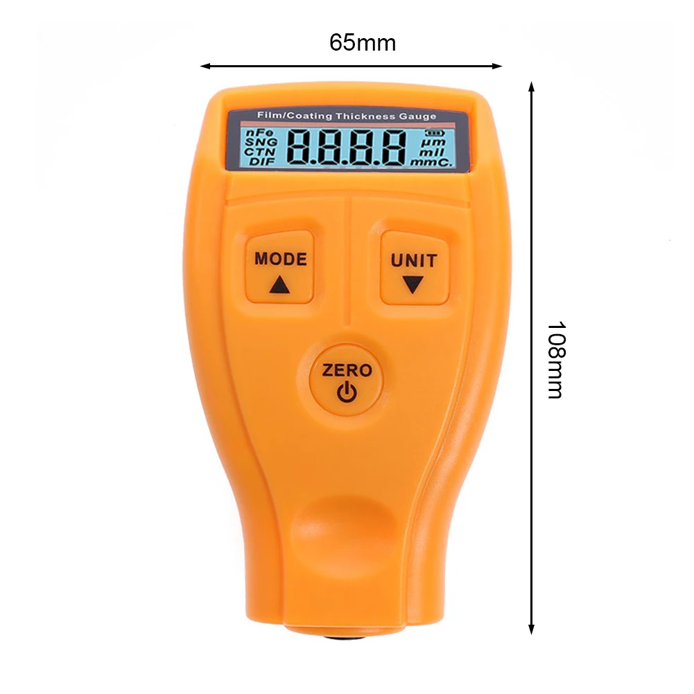 GM200/EM2271 Coating Thickness Gauge Paint Film Thick Tester Measuring Tools Russian Iron-based Manual Metal Lacquer view 3