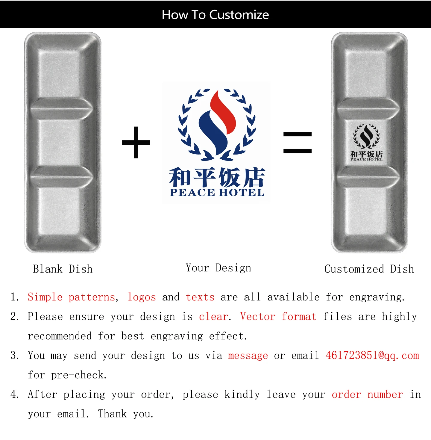 304 Edelstahl Fleischsaucen-Schale mit individuellem LOGO, Gewürzplatte, Gewürzschale, Pfefferplatte, 3-fach unterteilt, koreanischer BBQ-Stil – Detail 4