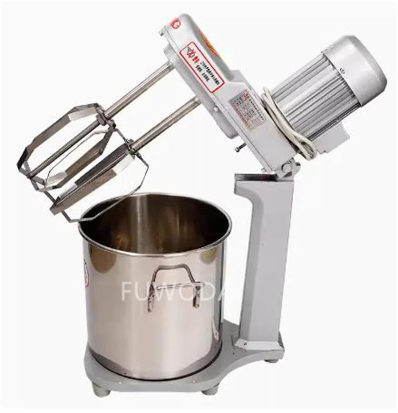 Stainless Steel Bowl Blender Cream Egg Whisk Machine  Stand Mixer Kitchen Aid Food Blender Cream Machine 3L/min Mixer Bread Make