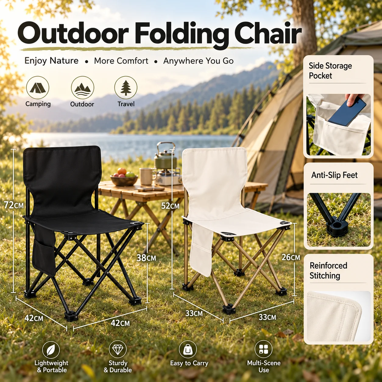 Thumbnail 2 - #47 Latest Fishing Chairs Offers