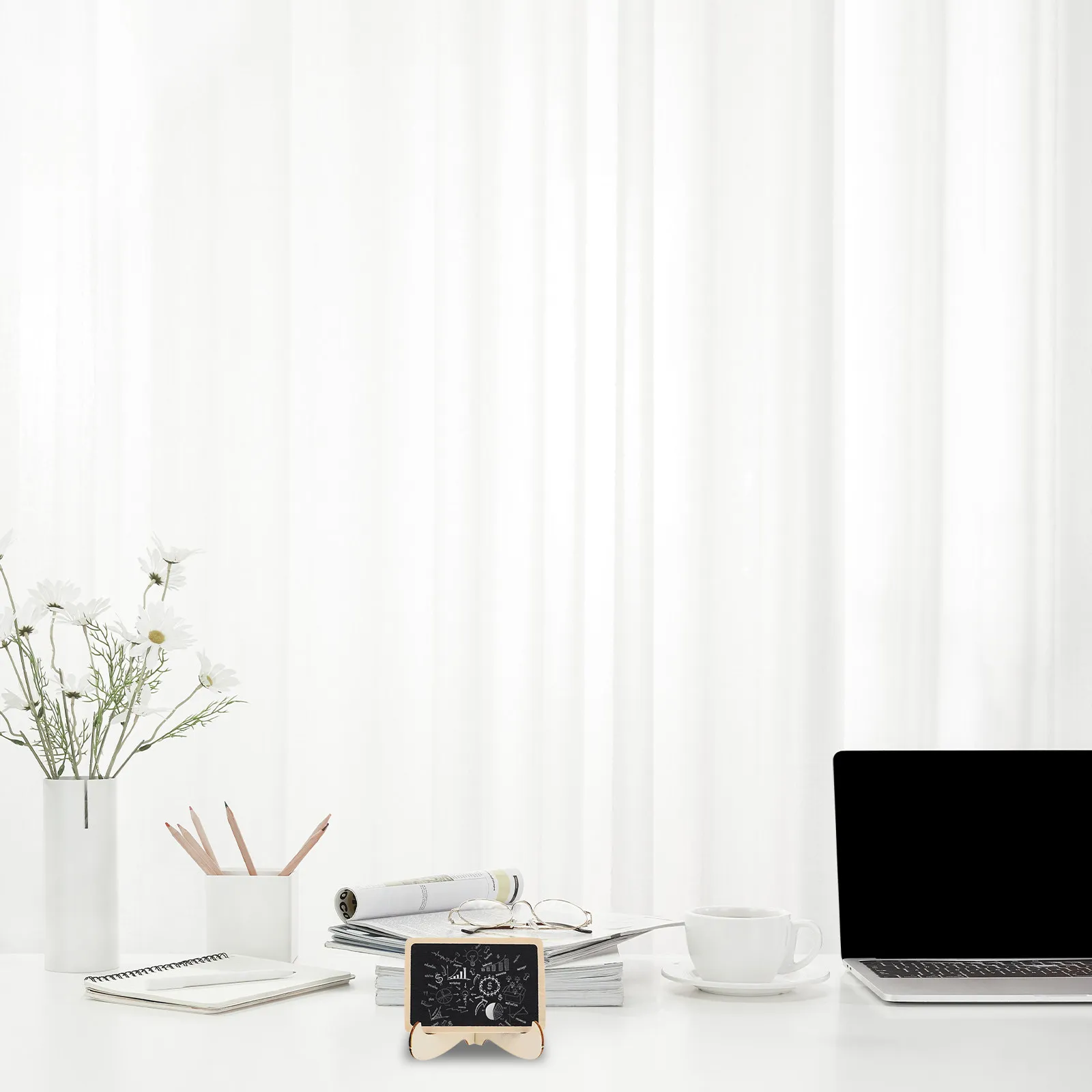 

10Pcs Message Blackboard Mini Chalkboard Sign for Seat Display Table Decor Wedding Centerpiece Rustic Wooden Board Reusable