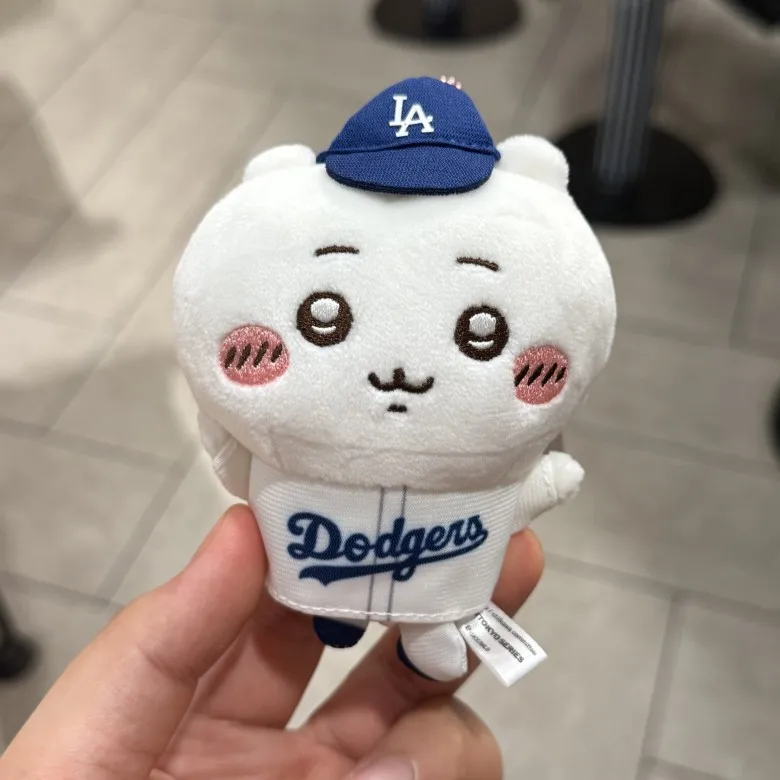 Usachi Chiikawa Bär Baseball Giants Hachiware Cartoon Schlüsselanhänger Anhänger Plüschpuppe Ornament Rucksack Plüsch Anhänger
