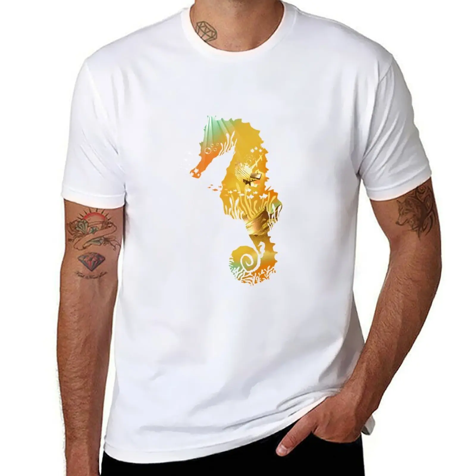 

Golden Treasure T-Shirt man t shirt luxury t shirts for man pack cotton T-Shirt