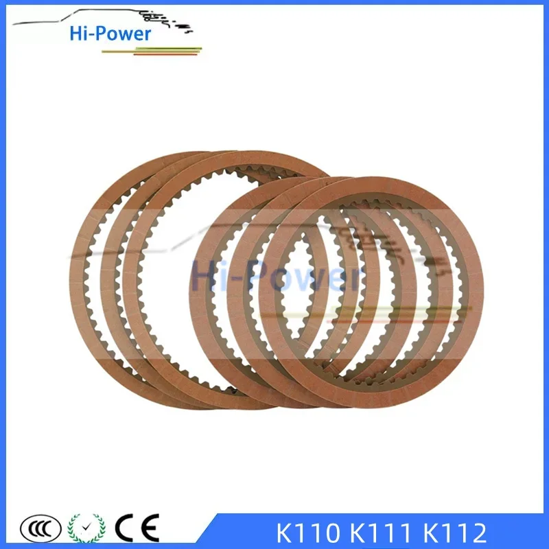 

K110 K111 K112 6Pcs Automotive Gearbox Friction Plates for Toyota for RAV4 Previa 2.4 K110 K111 K112