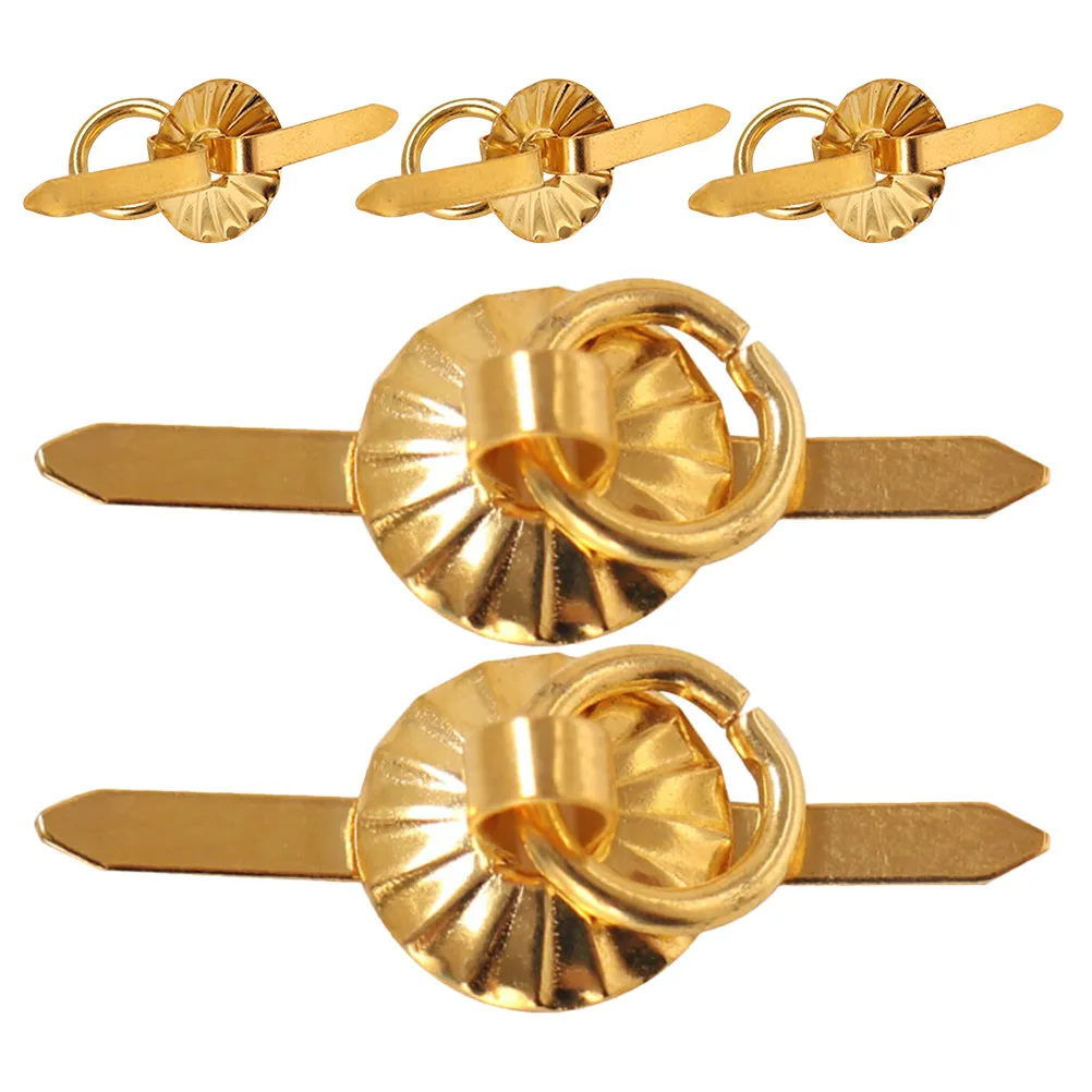 

5Pcs Miniature Furniture Handles Retro Style Smooth Grip Mini Cabinet Knobs Perfect for DIY Mini House Accessories Vintage