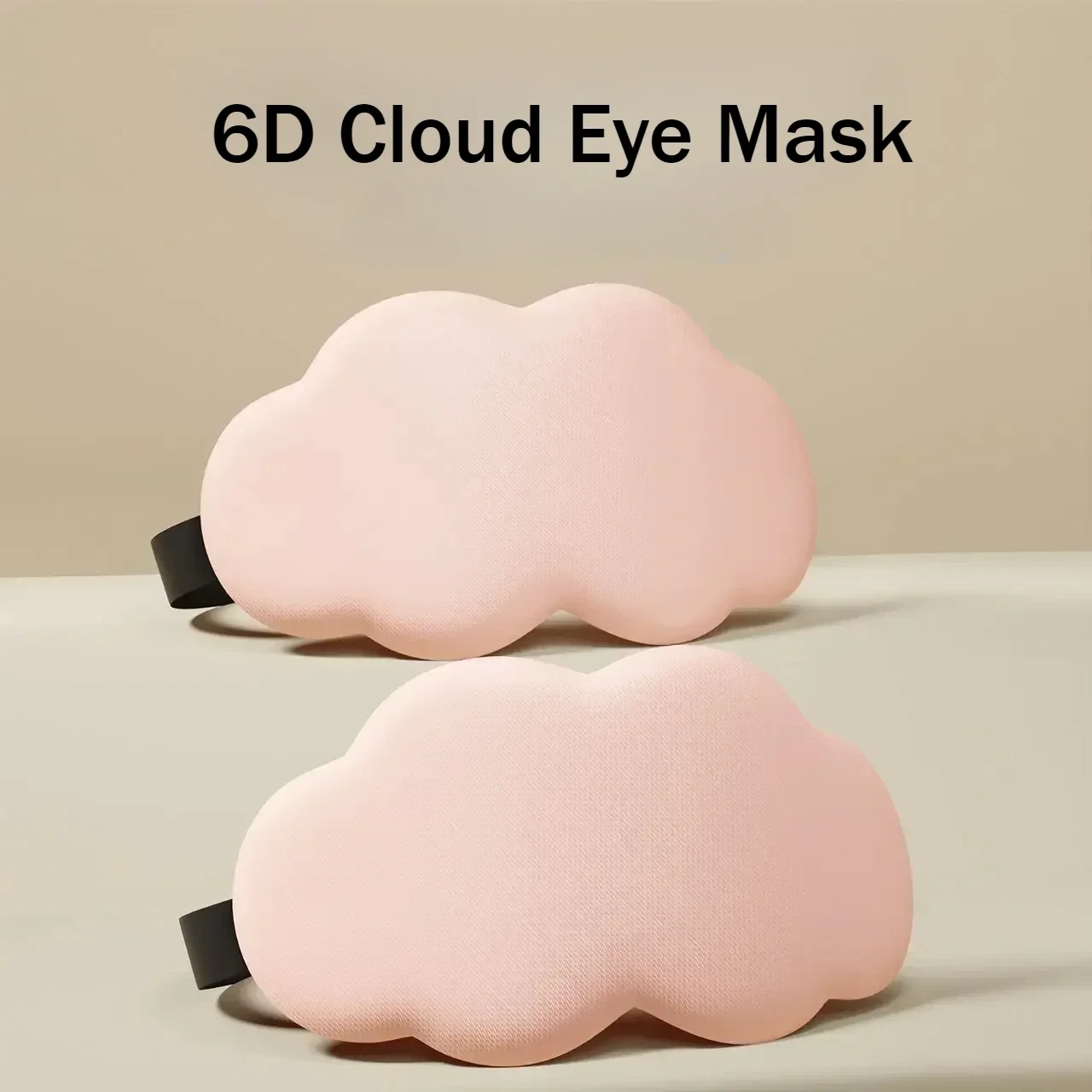 6D Sleep Mask Blindfold Sleeping Aid Eye Mask Soft Memory Foam Face Mask Eyeshade Blockout Light Slaapmasker Eye Cover