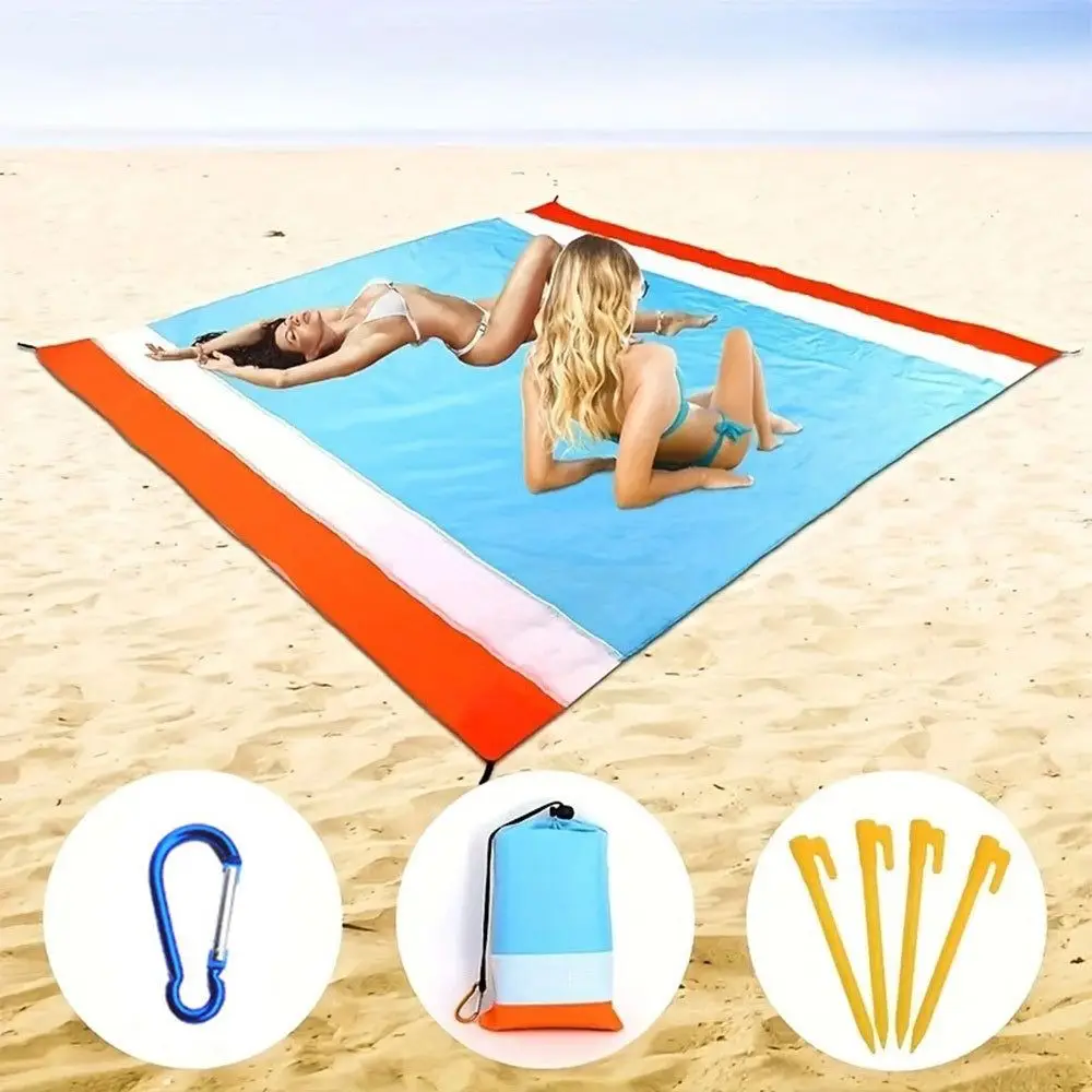 

Новая палатка, палатка со следами, напольный брезент с мешком, портативный складной коврик для пикника 140*200 см, сверхлегкий карманный коврик для кемпинга, пешего туризма