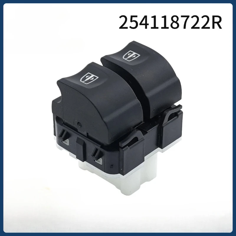 

254118044R 254118722R For Renault Duster Loga Clio Symbol Zoe Thalia Captur Car Double Window Lifter Switch Button