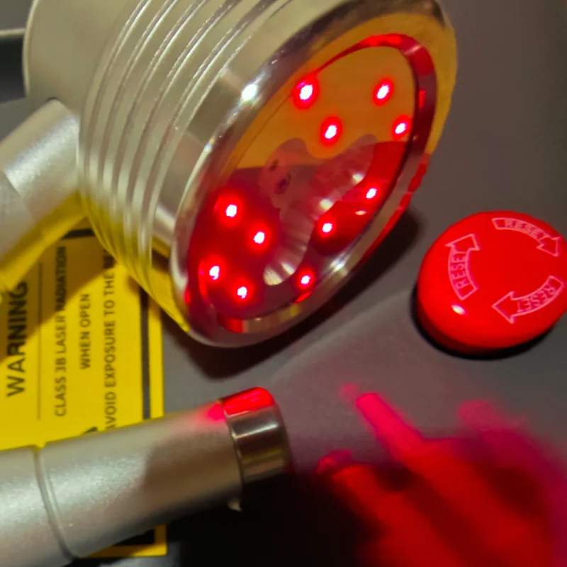 

1760mw Cold Light Laser Therapy Pain 16diodes Clinic Chiropractic 808nm+650nm Dysmenorrhea Sprain