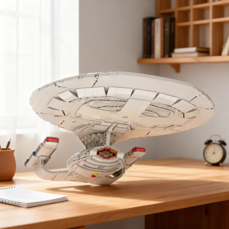

4183pcs MOC XL Enterprise Space Model Building Blocks DIY Gift Creative Collectible Display Decor Premium Adult Kids Desk Home