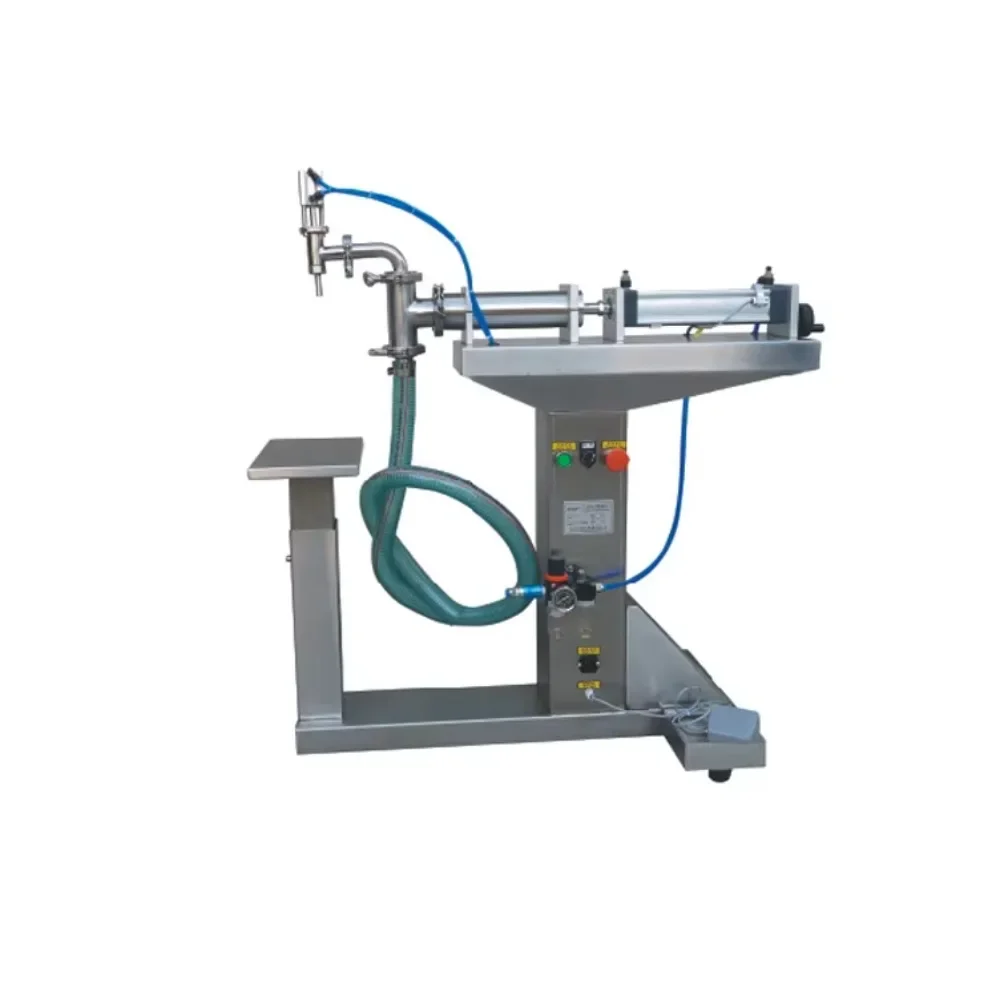 100-5000 Vertical Semi-automatic Single Head Bottle Liquid Filling Machine