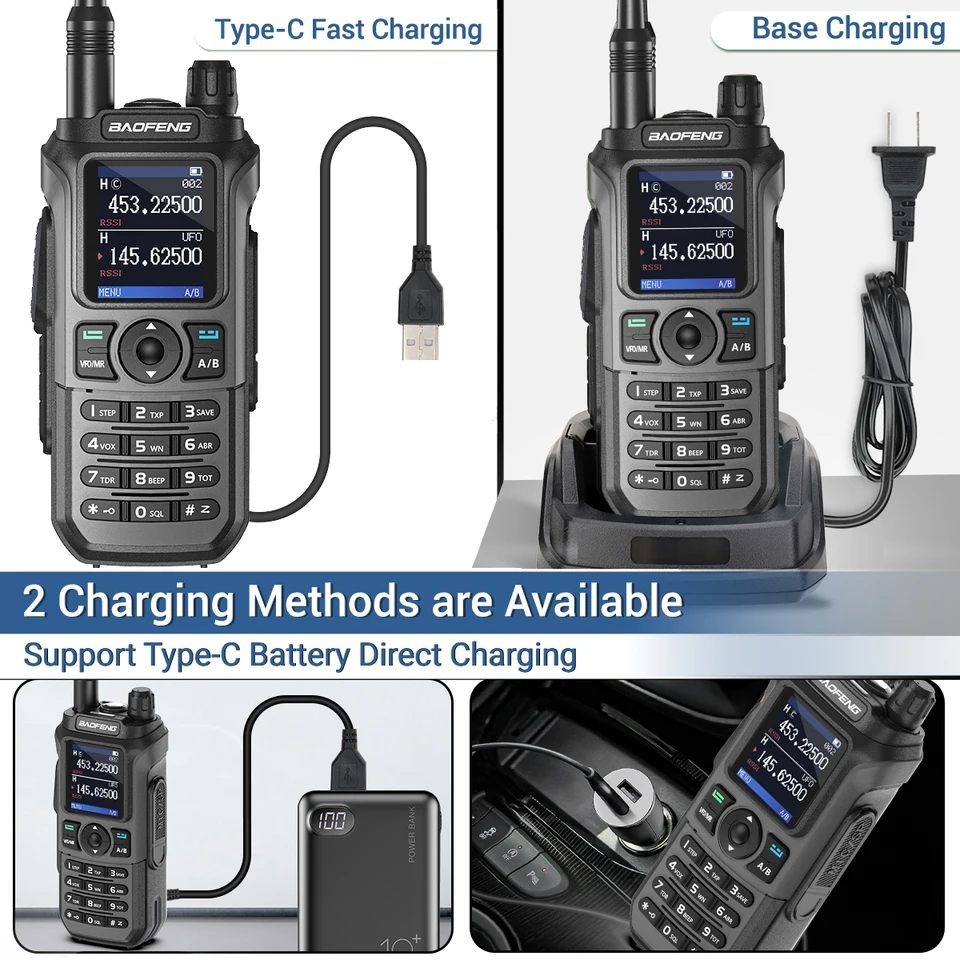 Baofeng uv 21プロワイヤレスコピー周波数トランシーバー16 km長距離