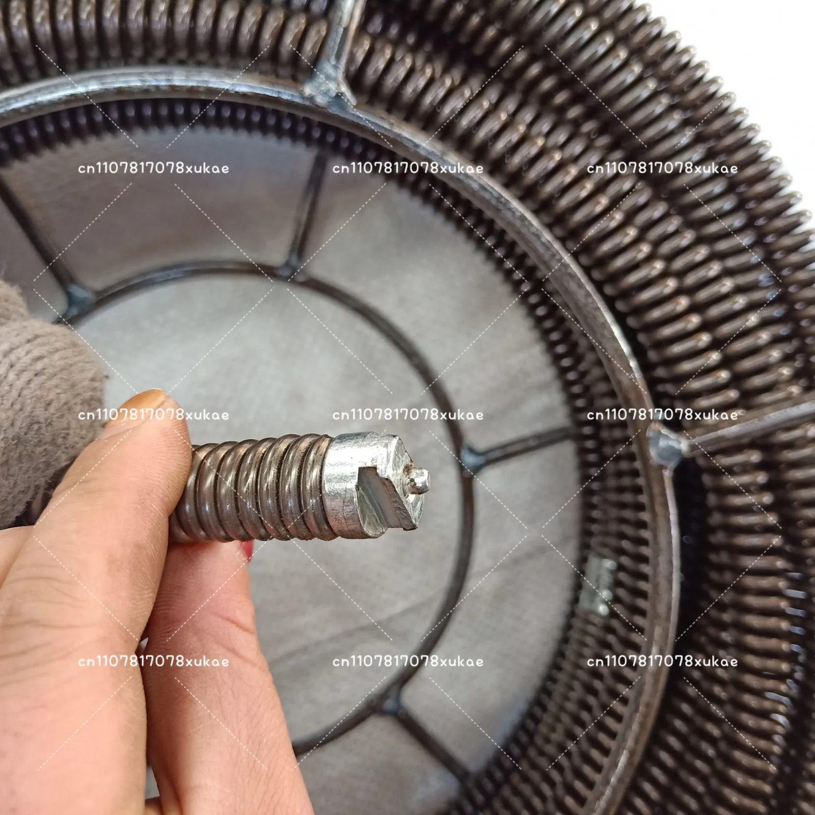 Diameter 16mm Special Encryption Spring Whip Spring Dredging Machine Electric Drill Rocker Universal Dredging Sewer Artifact