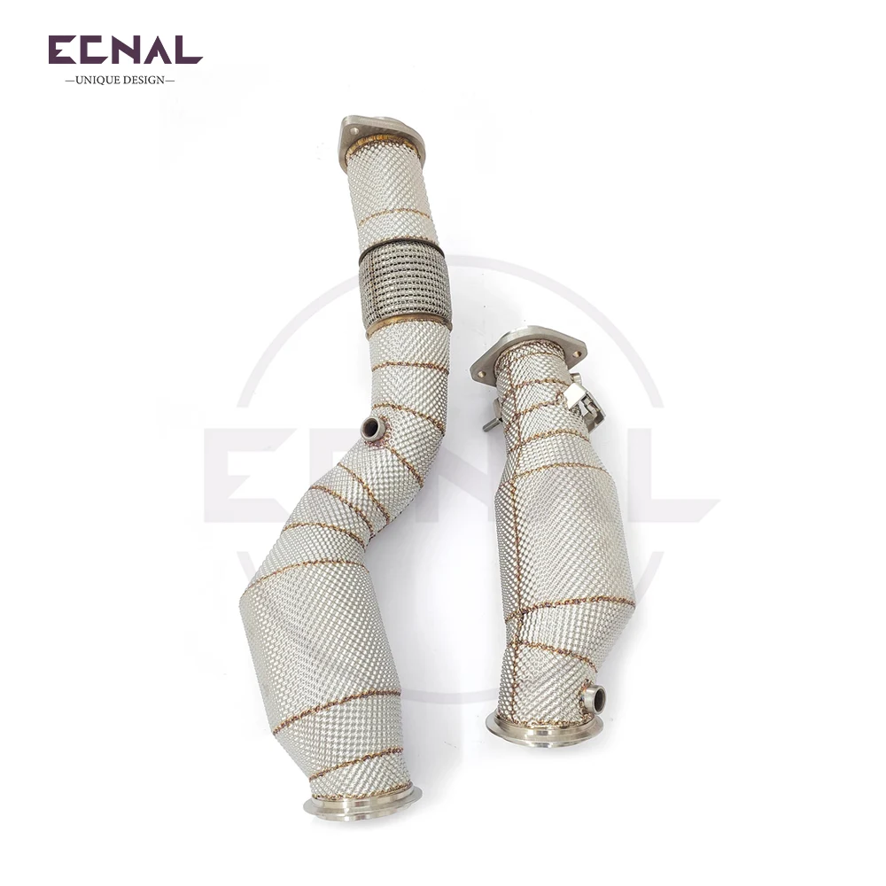 

Выхлопная система Ecnal с катализатором и без ошибок (не мигает индикатор), спортивная выхлопная система для BMW G80 M3 G82 M4 G87 M2 S58 3.0T