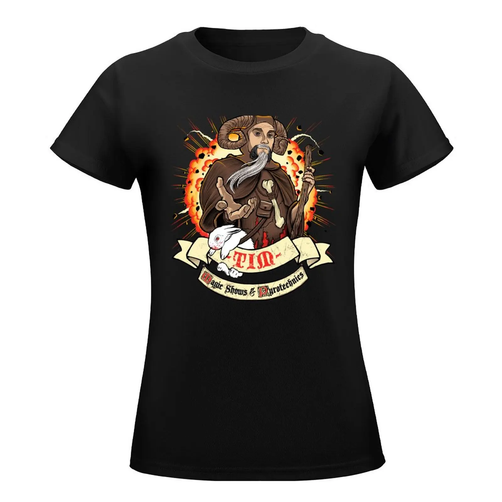 The Enchanter T-Shirt graphics cute tops black t shirts for Women