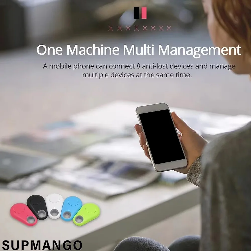 جهاز تعقب صغير بنظام تحديد المواقع العالمي (GPS) 50 مزود بتقنية البلوتوث 50، جهاز مكافحة الضياع، محدد موقع ذكي مستدير للحيوانات الأليفة، حقائب الأطفال، محافظ تتبع المكتشف