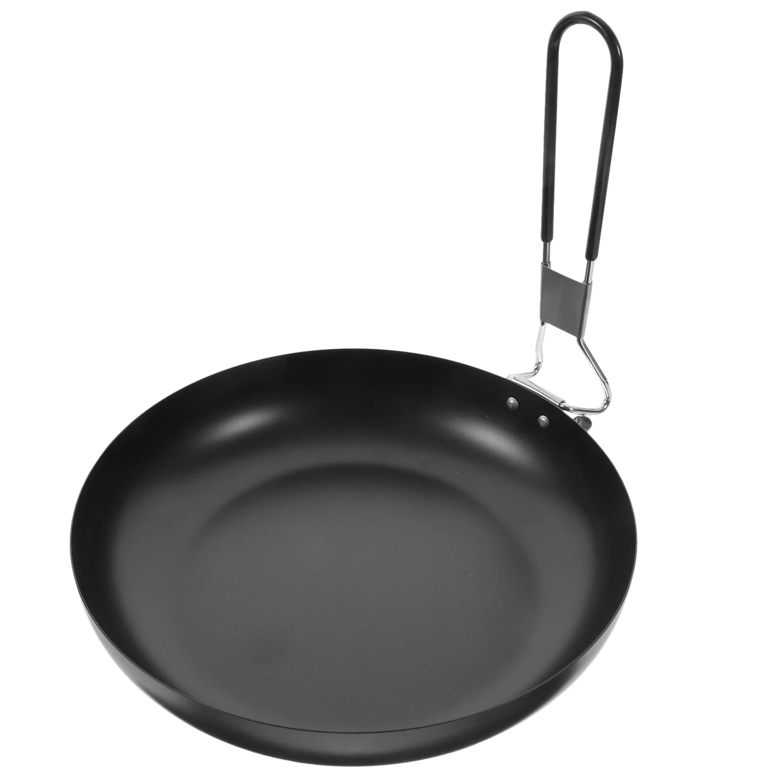

Portable Folding Iron Non-Stick Frying Pan Lightweight Outdoor Cooking Pot Camping Cookware Hiking Picnic Cooking Utensils