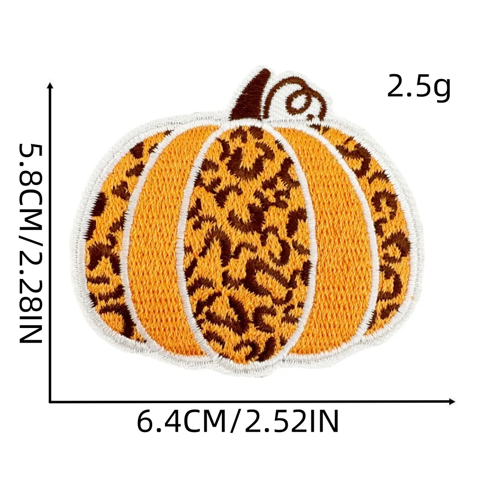 

New style Pumpkin Embroidery Sew/Iron On Patches Stickers for DIY Clothing Hat Coats Jeans T-shirt Sweaters Shoes Bags Socks