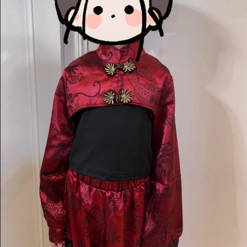 어린이 힙합 패션 소년 공연 의상 락앤롤 슈트 소녀 재즈 댄스 의상 모델 캣워크 쇼 차이나-시크