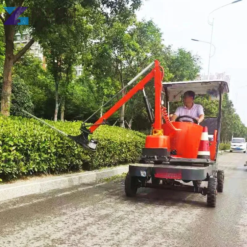 YG Hedge Trimming  Green Belt Street Tree Pruning Pruning Shears Electric Four-wheel Ride-on Hedge Trimmer