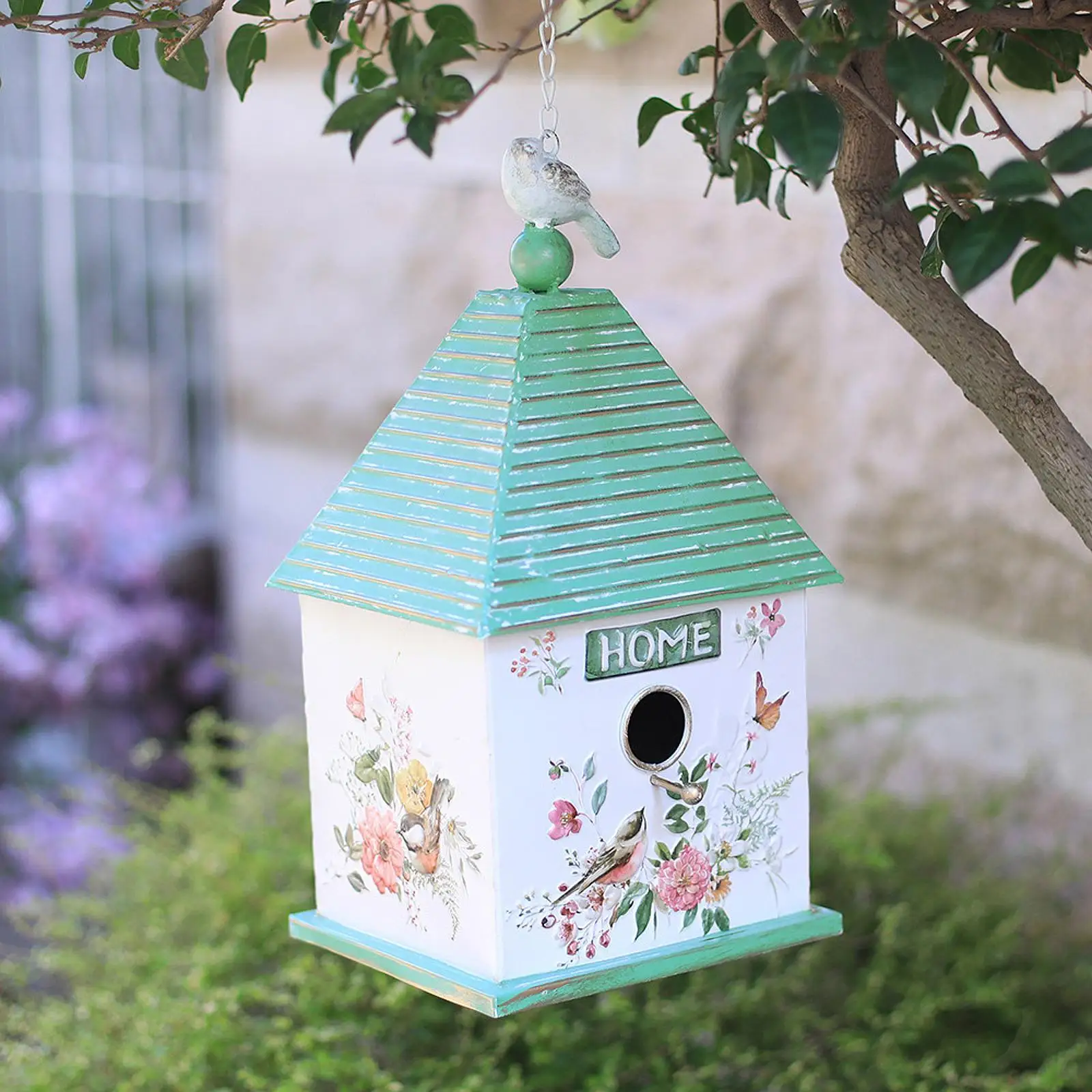 

Bird Houses for Outside Gift Decoration Hummingbird House Hanging Birdhouse Decorative for Garden Yard Farmhouse Patio Balcony