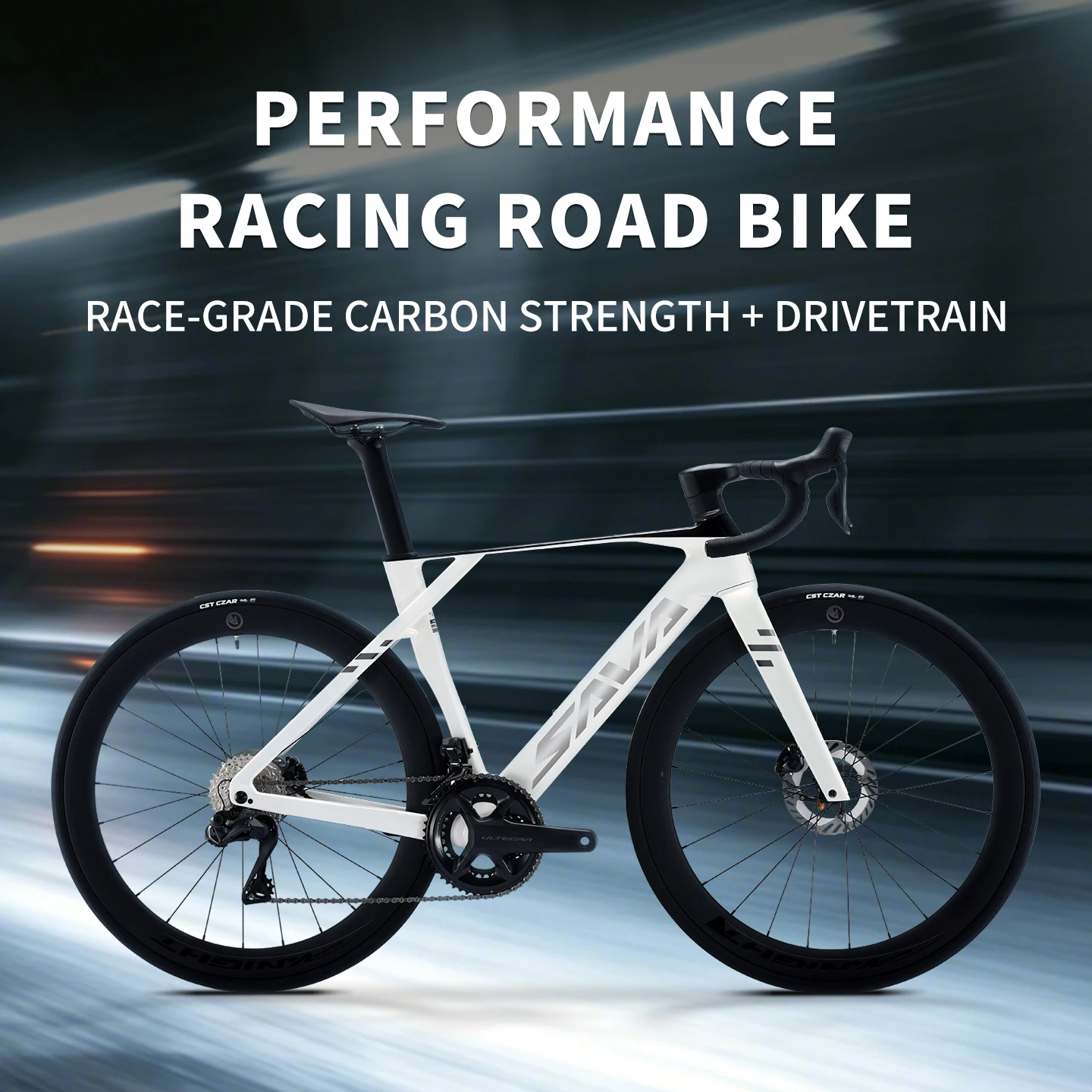 SAVA 2026 NEW BLADE SLR8 Full Carbon Fiber E-Shift Road Bike with SHIMAN0 ULTEGRA 8170 Di2 Kit, Cyclocross Rod Bike Racer