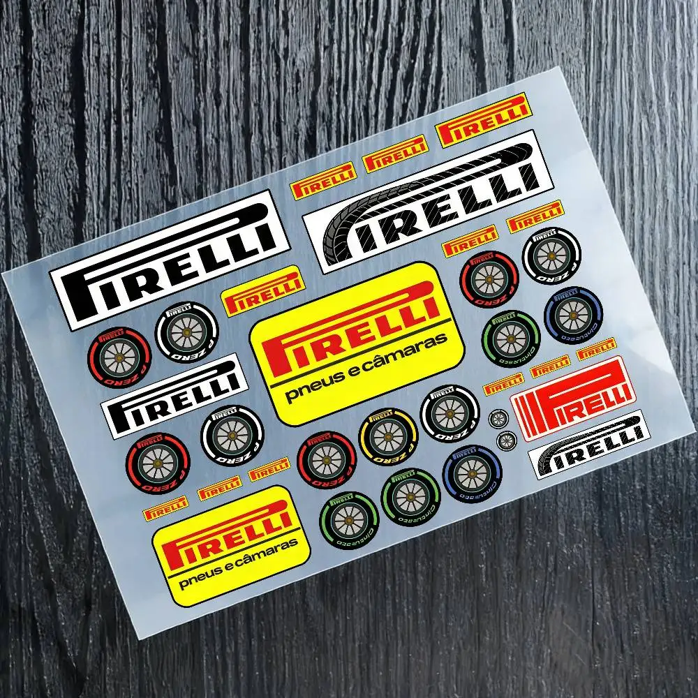 

Водонепроницаемые светоотражающие наклейки PIRELLI для мотоциклов, легко снимаемые, для мотоциклов и автомобилей
