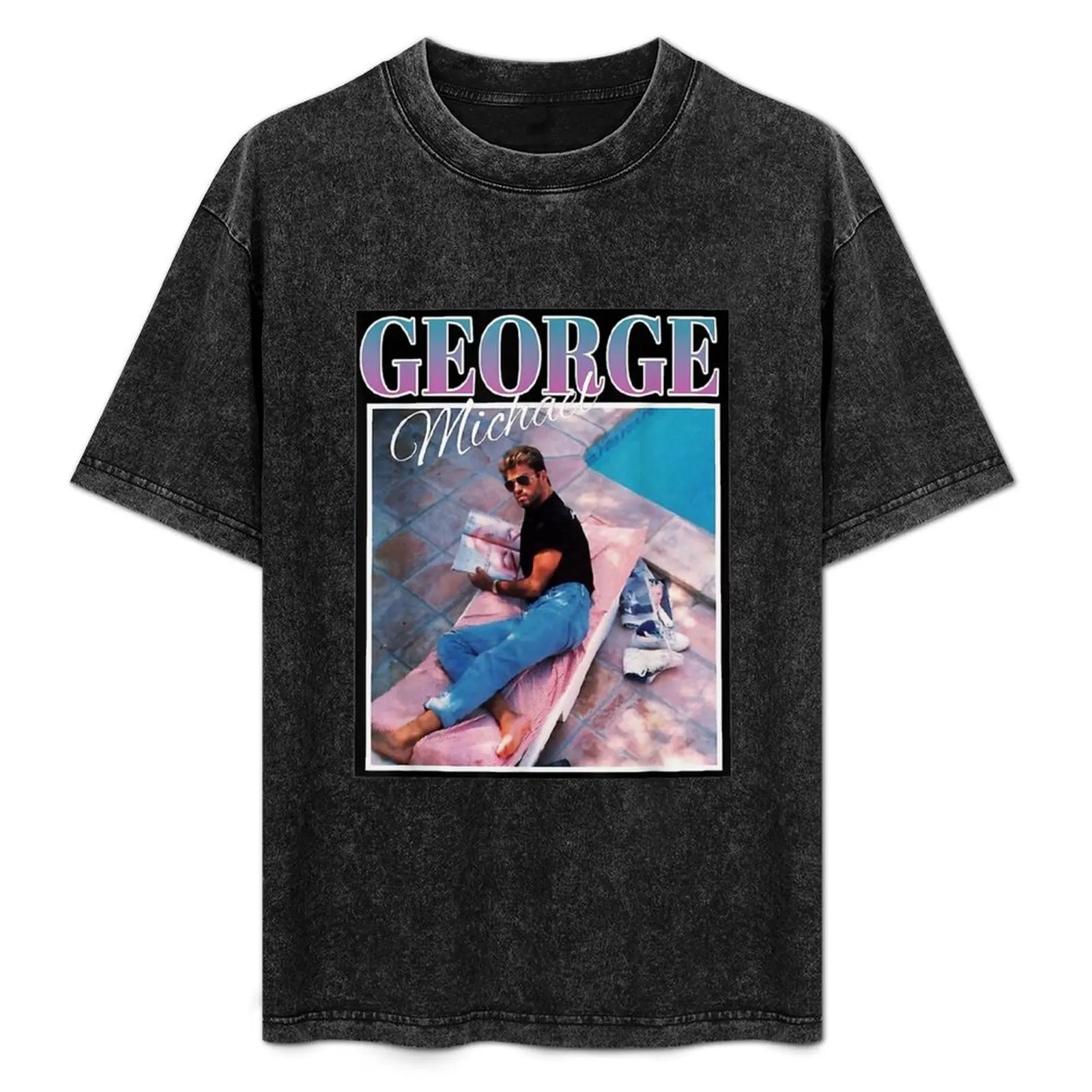 

Футболка George Tee Michaels Gift в уличном стиле, повседневная футболка